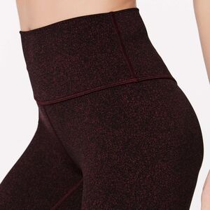 Lululemon Align Pant II (25") Granulite Garnet Black